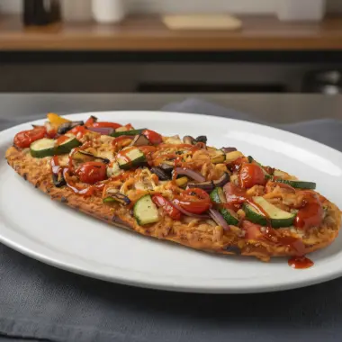 Loaded Veggie Flatbread