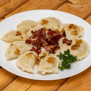 Varenyky (Pierogi) with Potatoes and Onions