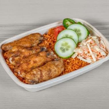 Suya Wings and Side