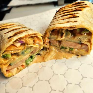Lamb Suya Wrap