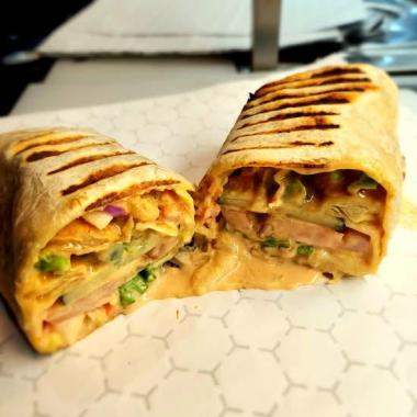 Chicken & Beef Suya Wrap