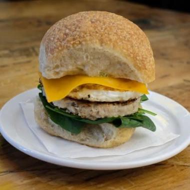 Breakfast Sausage Sandwich